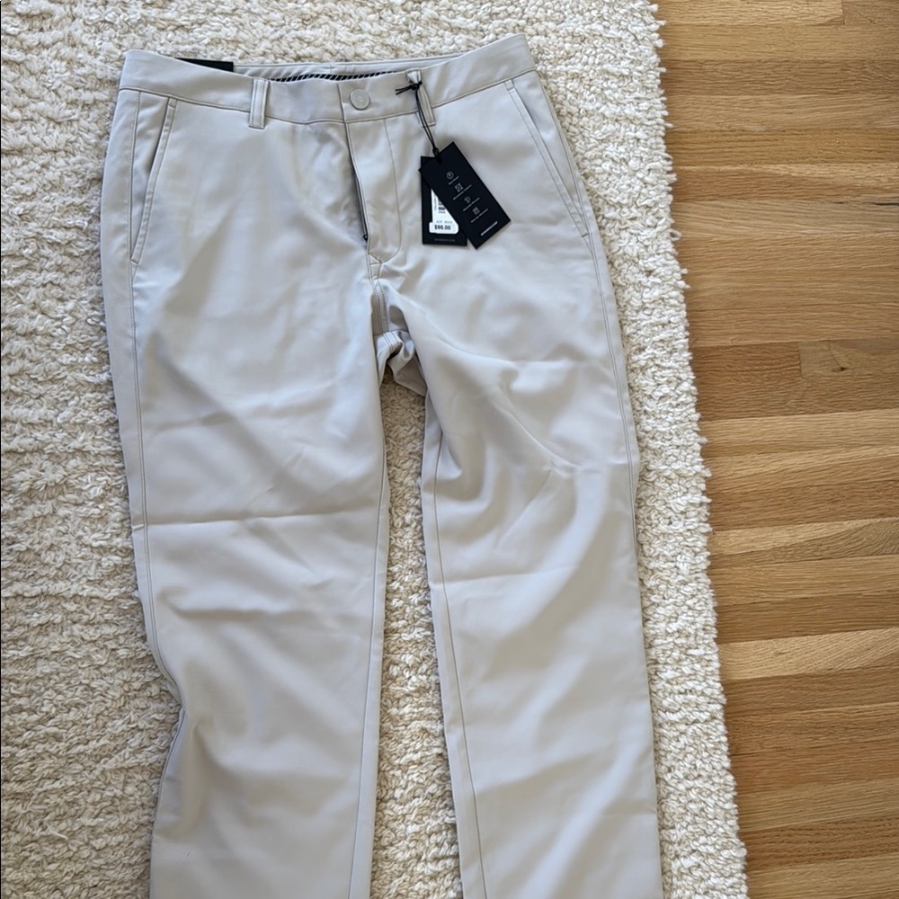 Bonobos golf pants in stone color